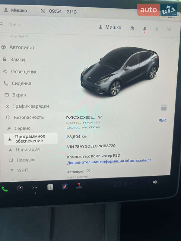 Внедорожник / Кроссовер Tesla Model Y 2023 в Львове
