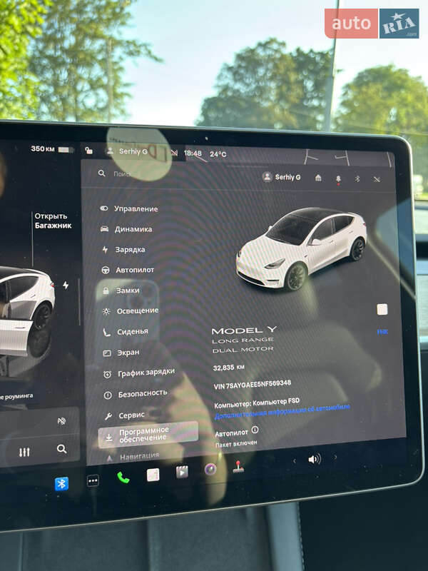 Внедорожник / Кроссовер Tesla Model Y 2022 в Львове