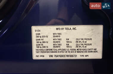 Внедорожник / Кроссовер Tesla Model Y 2024 в 