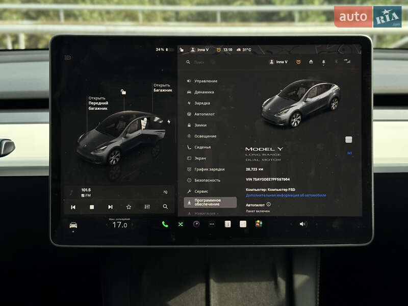 Позашляховик / Кросовер Tesla Model Y 2022 в Києві
