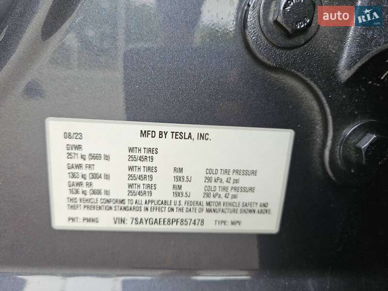 Позашляховик / Кросовер Tesla Model Y 2023 в Дніпрі