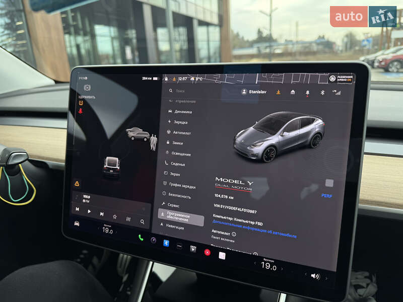 Внедорожник / Кроссовер Tesla Model Y 2020 в Луцке
