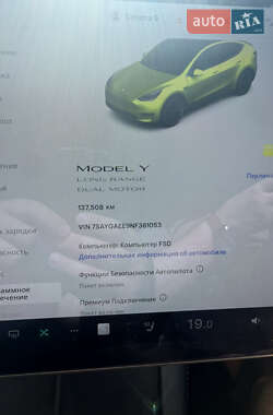 Позашляховик / Кросовер Tesla Model Y 2022 в 