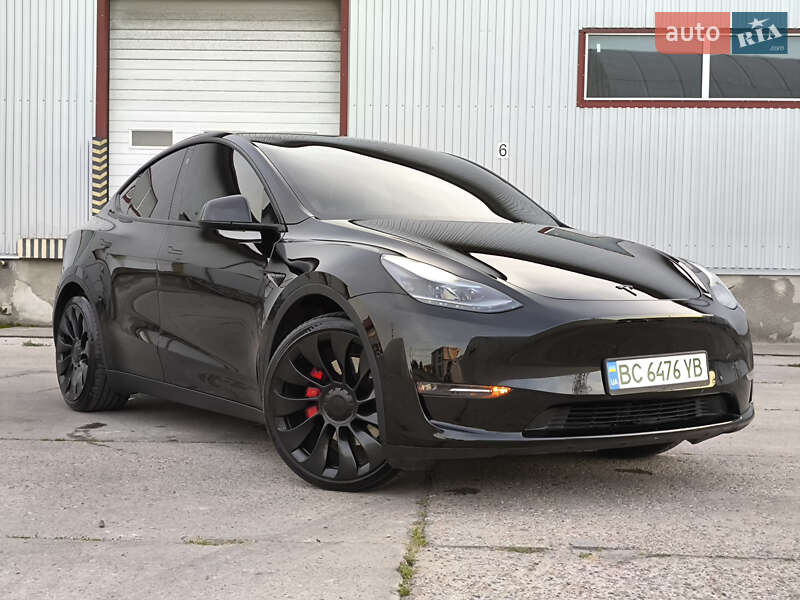 Позашляховик / Кросовер Tesla Model Y 2021 в Львові фото 2 Позашляховик / Кросовер Tesla Model Y 2021 в Львові