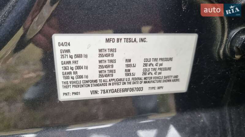 Позашляховик / Кросовер Tesla Model Y 2024 в Ірпені
