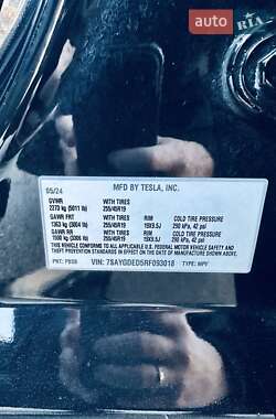 Внедорожник / Кроссовер Tesla Model Y 2024 в 