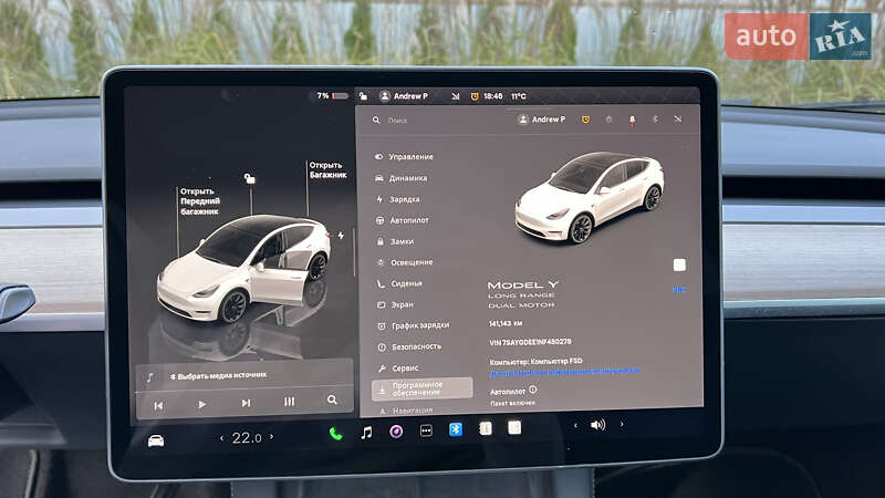 Внедорожник / Кроссовер Tesla Model Y 2022 в Луцке