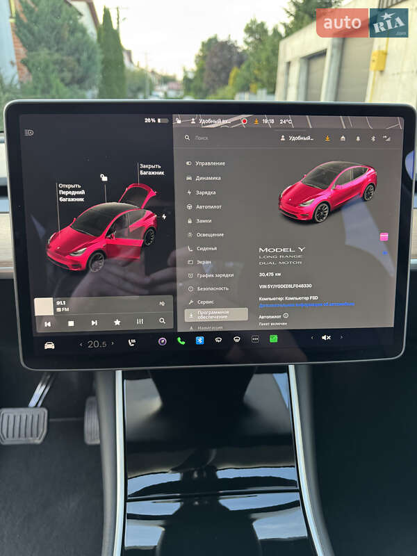 Внедорожник / Кроссовер Tesla Model Y 2020 в Львове фото 18 Внедорожник / Кроссовер Tesla Model Y 2020 в Львове