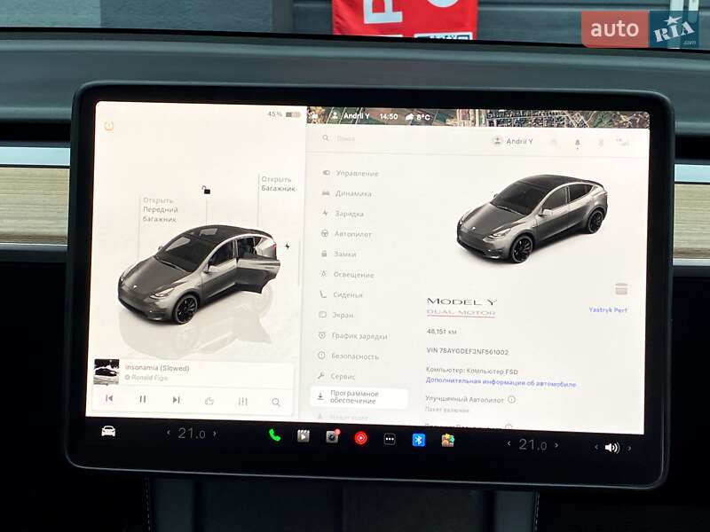 Позашляховик / Кросовер Tesla Model Y 2022 в Києві