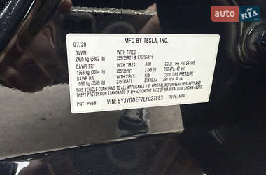 Позашляховик / Кросовер Tesla Model Y 2020 в 