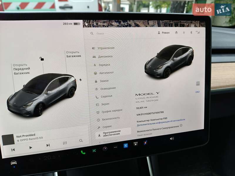 Позашляховик / Кросовер Tesla Model Y 2020 в Броварах
