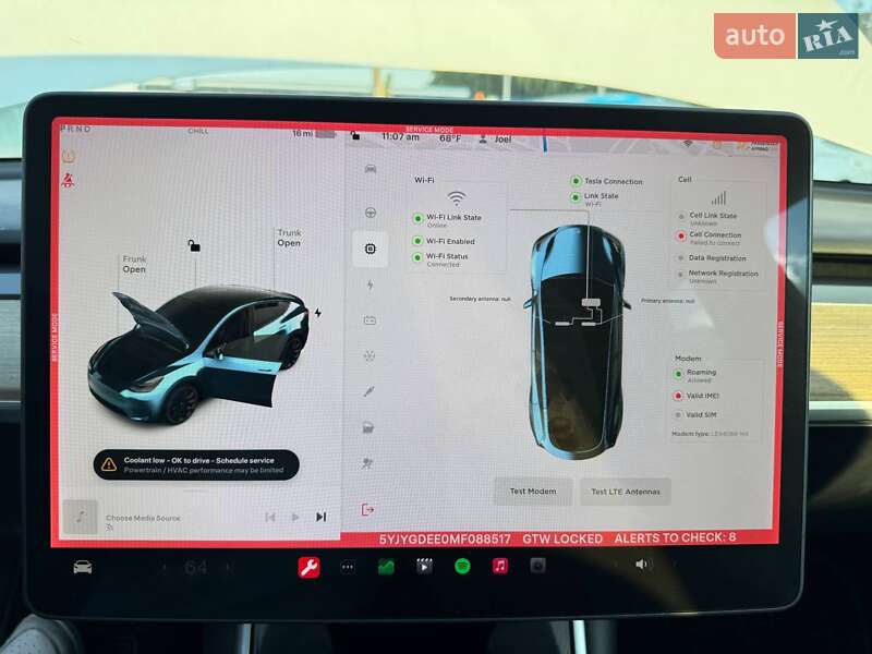 Позашляховик / Кросовер Tesla Model Y 2020 в Луцьку