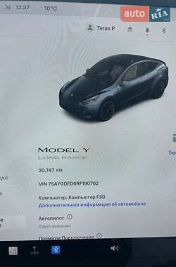 Позашляховик / Кросовер Tesla Model Y 2024 в 