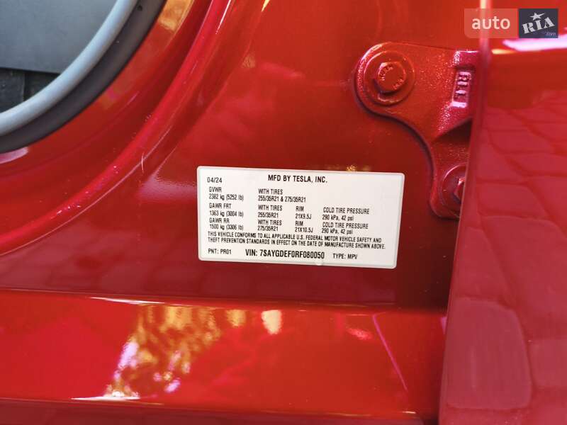 Внедорожник / Кроссовер Tesla Model Y 2024 в Виннице