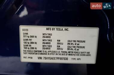 Внедорожник / Кроссовер Tesla Model Y 2023 в 