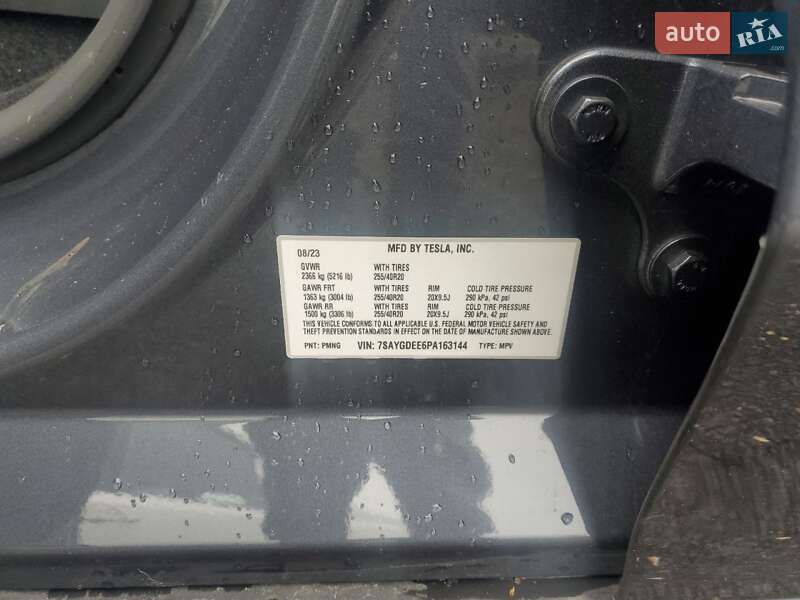 Внедорожник / Кроссовер Tesla Model Y 2023 в Хмельницком фото 9 Внедорожник / Кроссовер Tesla Model Y 2023 в Хмельницком