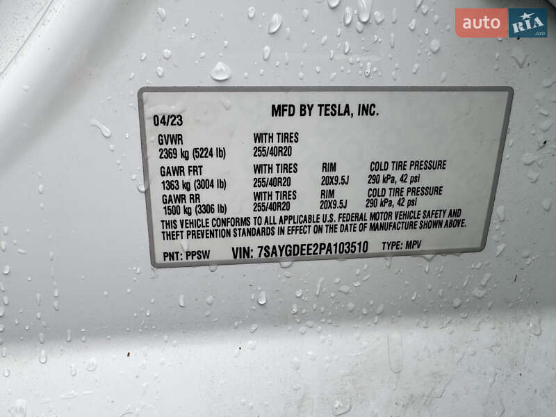 Внедорожник / Кроссовер Tesla Model Y 2023 в Ровно фото 23 Внедорожник / Кроссовер Tesla Model Y 2023 в Ровно