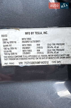 Внедорожник / Кроссовер Tesla Model Y 2022 в 