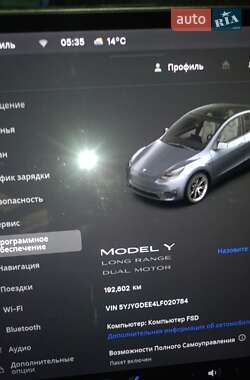 Внедорожник / Кроссовер Tesla Model Y 2020 в 