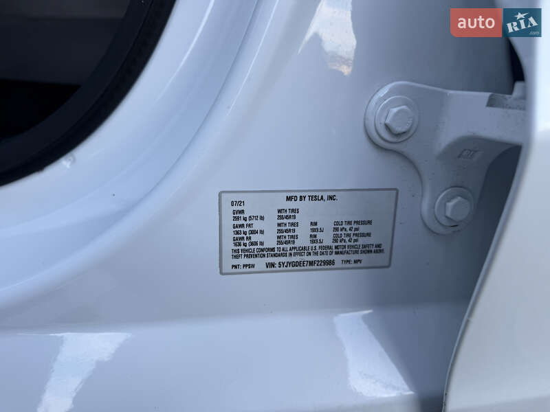 Позашляховик / Кросовер Tesla Model Y 2021 в Хмельницькому фото 49 Позашляховик / Кросовер Tesla Model Y 2021 в Хмельницькому