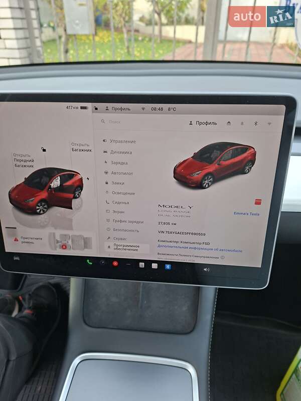 Внедорожник / Кроссовер Tesla Model Y 2023 в Виннице