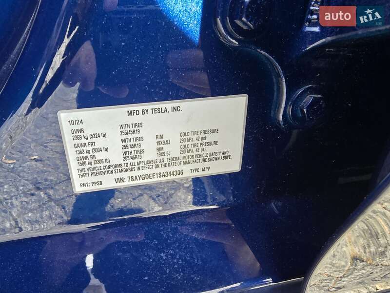 Позашляховик / Кросовер Tesla Model Y 2024 в Львові фото 20 Позашляховик / Кросовер Tesla Model Y 2024 в Львові