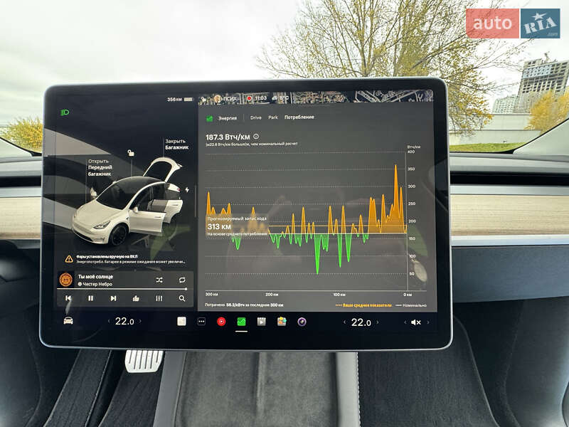 Позашляховик / Кросовер Tesla Model Y 2022 в Києві фото 23 Позашляховик / Кросовер Tesla Model Y 2022 в Києві