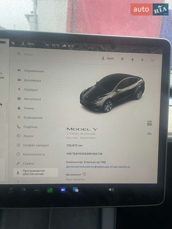 Внедорожник / Кроссовер Tesla Model Y 2022 в Ровно фото 4 Внедорожник / Кроссовер Tesla Model Y 2022 в Ровно