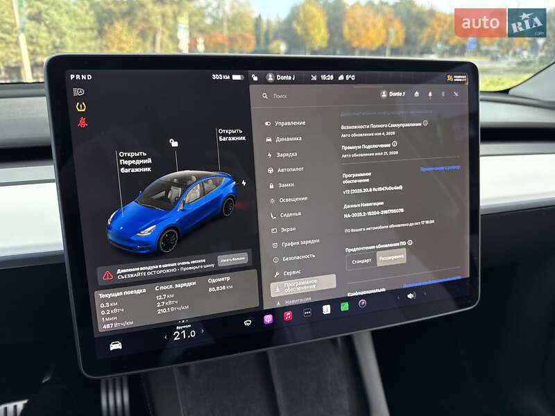 Позашляховик / Кросовер Tesla Model Y 2021 в Львові фото 53 Позашляховик / Кросовер Tesla Model Y 2021 в Львові