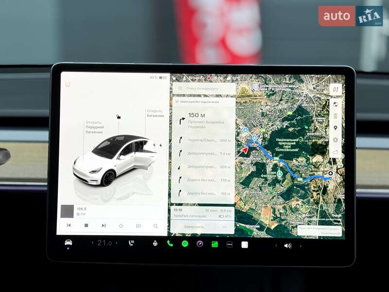 Позашляховик / Кросовер Tesla Model Y 2022 в Києві фото 24 Позашляховик / Кросовер Tesla Model Y 2022 в Києві