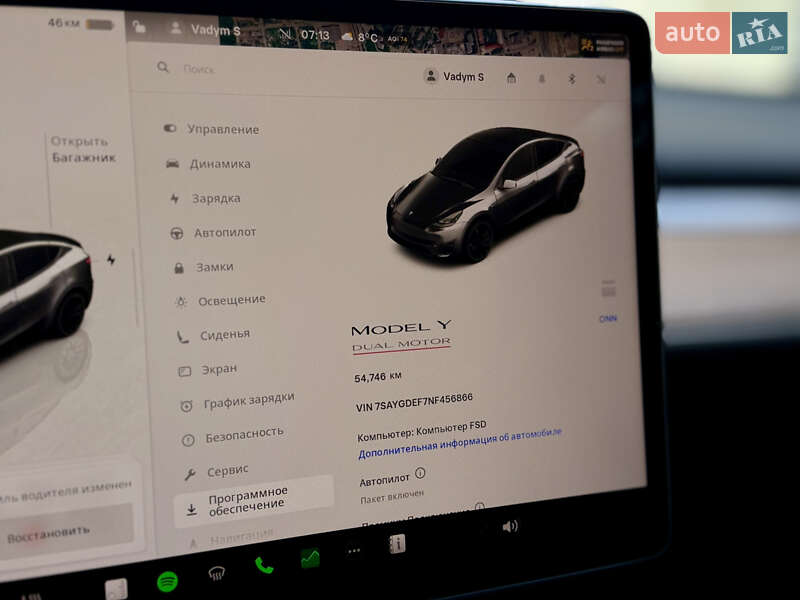 Внедорожник / Кроссовер Tesla Model Y 2022 в Харькове