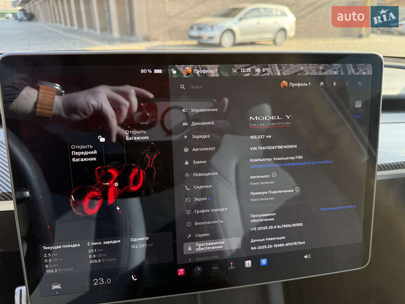 Позашляховик / Кросовер Tesla Model Y 2022 в Вінниці фото 24 Позашляховик / Кросовер Tesla Model Y 2022 в Вінниці