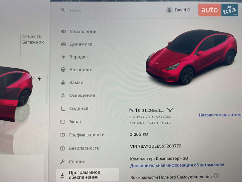 Позашляховик / Кросовер Tesla Model Y 2025 в Чернівцях