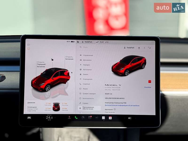 Внедорожник / Кроссовер Tesla Model Y 2022 в Киеве