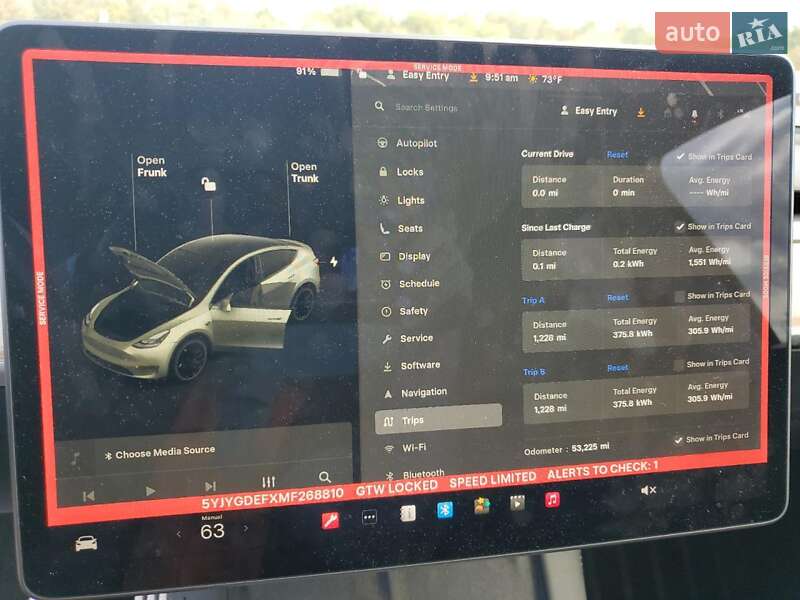 Позашляховик / Кросовер Tesla Model Y 2021 в Львові