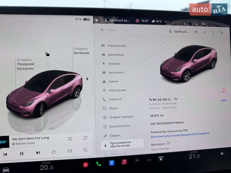 Внедорожник / Кроссовер Tesla Model Y 2023 в Киеве