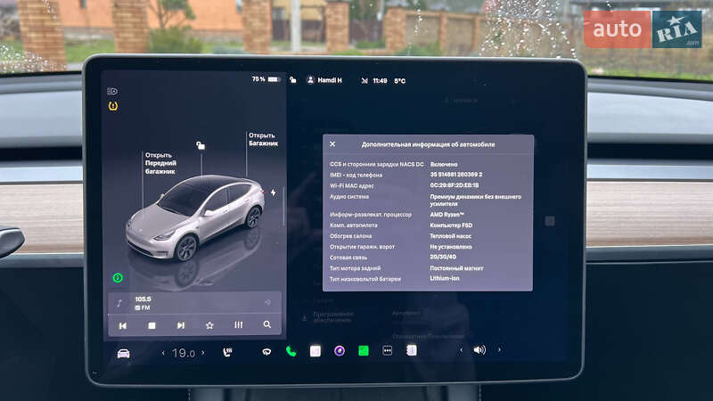 Внедорожник / Кроссовер Tesla Model Y 2024 в Луцке