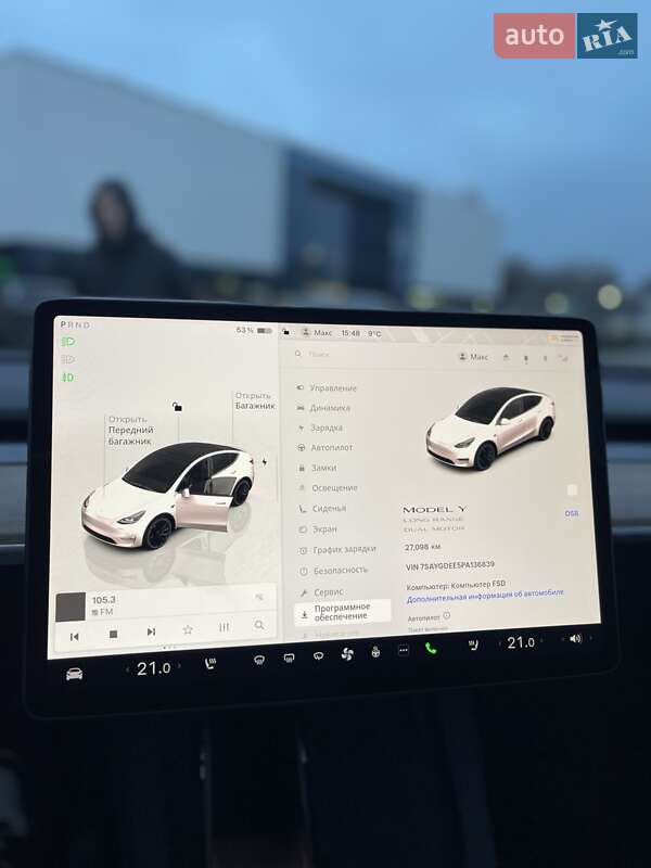 Внедорожник / Кроссовер Tesla Model Y 2023 в Одессе