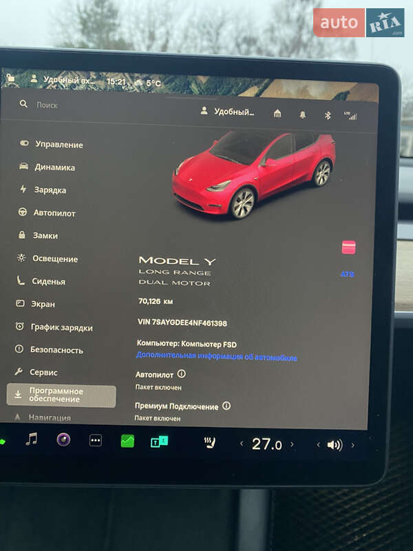 Позашляховик / Кросовер Tesla Model Y 2022 в Таращі