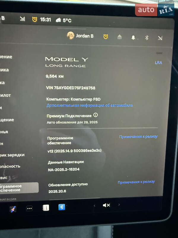 Внедорожник / Кроссовер Tesla Model Y 2024 в Виннице