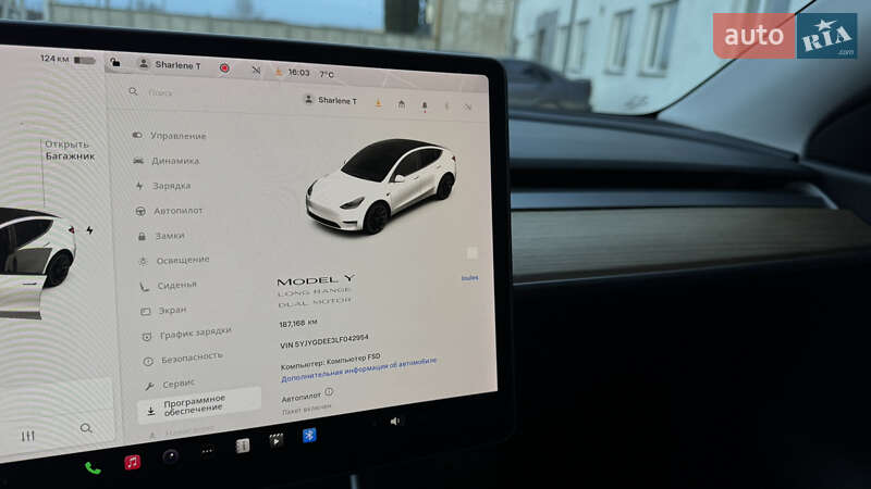 Внедорожник / Кроссовер Tesla Model Y 2020 в Луцке