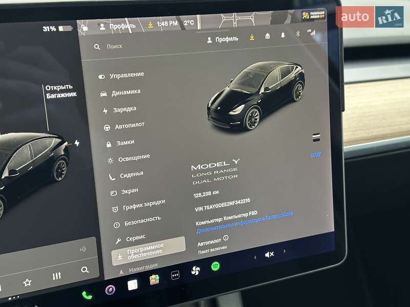 Внедорожник / Кроссовер Tesla Model Y 2021 в Киеве фото 19 Внедорожник / Кроссовер Tesla Model Y 2021 в Киеве