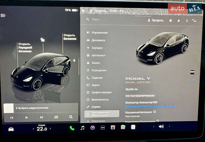 Внедорожник / Кроссовер Tesla Model Y 2023 в Харькове