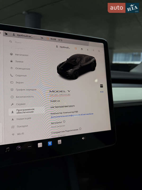 Внедорожник / Кроссовер Tesla Model Y 2021 в Одессе