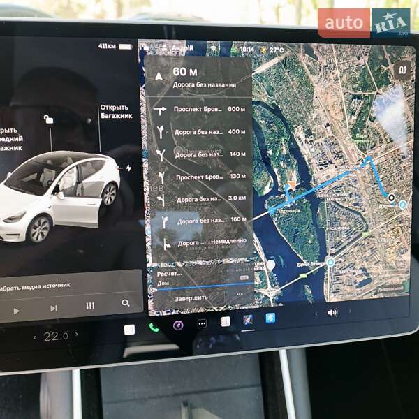 Позашляховик / Кросовер Tesla Model Y 2020 в Києві фото 6 Позашляховик / Кросовер Tesla Model Y 2020 в Києві