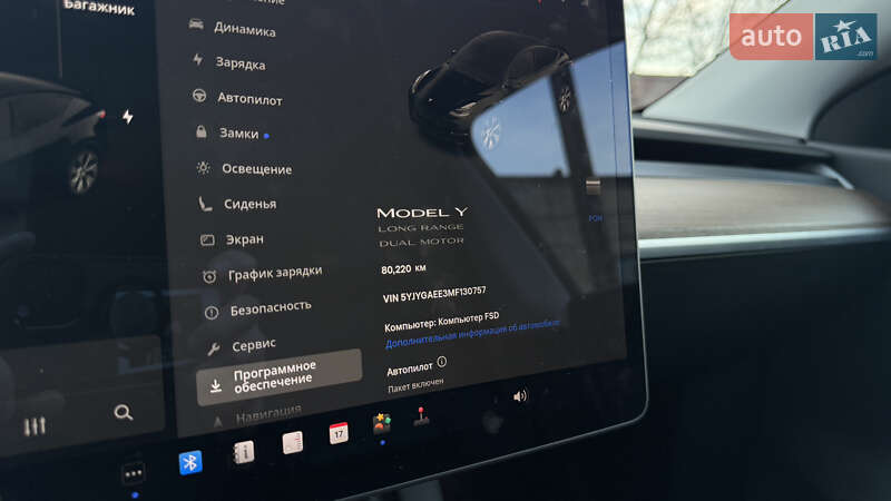 Внедорожник / Кроссовер Tesla Model Y 2021 в Львове