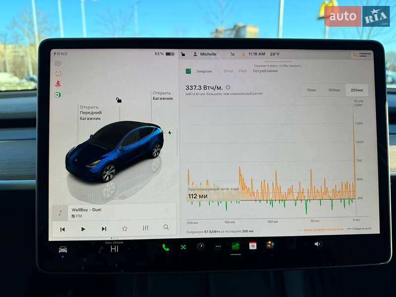 Внедорожник / Кроссовер Tesla Model Y 2023 в Киеве