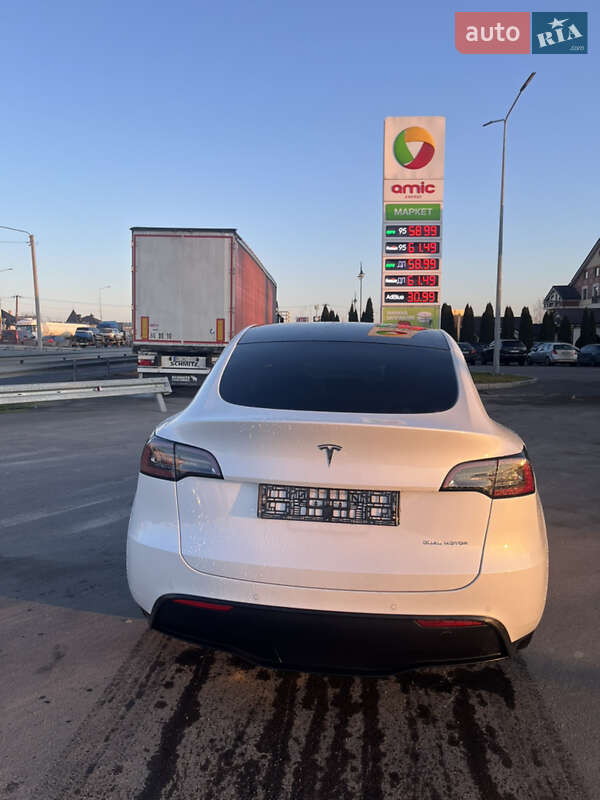 Внедорожник / Кроссовер Tesla Model Y 2020 в Львове