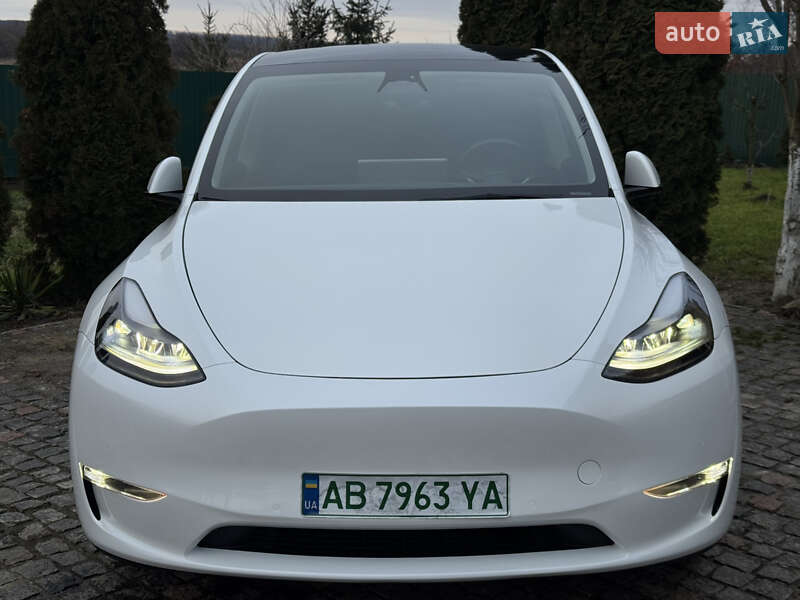 2022 Tesla Model Y, VIN 7SAYGAEE2NF514873:plate — фото 1 (autoria)
