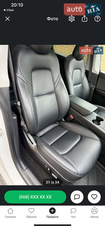 Внедорожник / Кроссовер Tesla Model Y 2020 в Львове